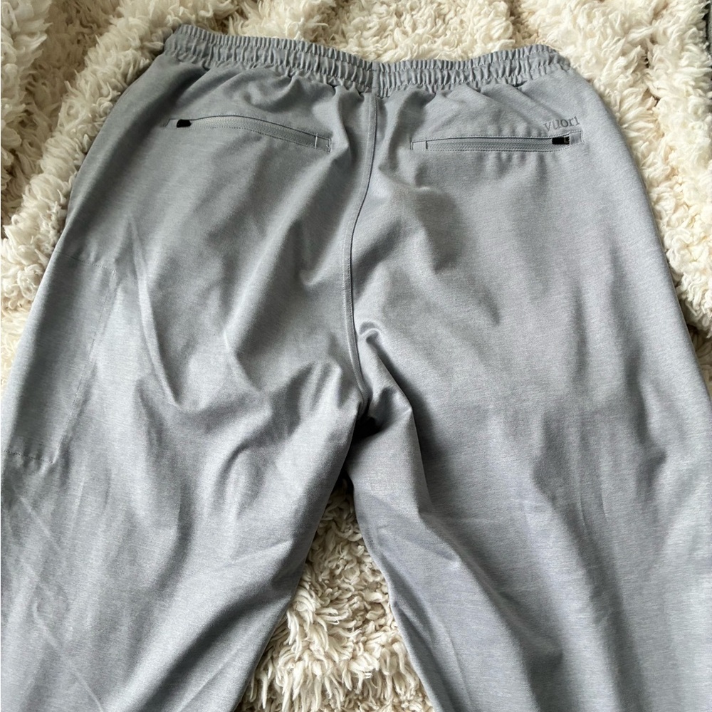 Vuori Light Gray Performance Joggers - Picture 4 of 6